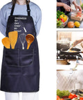 Funny Engineer Kitchen Apron Gift For Gearheads Engineer By Day Chef By Night Theme Apron waterproof with pockets and utensils