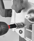 Eight Piece Impact Socket Adapter Set For Three Eighths Inch Drive With Two And A Half Inch Extension High Torque Absorbing Design