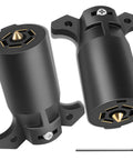 Two Pack 7 Pin Trailer Plug With Built In Brass Terminals, Heavy Duty 7 Way Trailer Light Plug Connector, Waterproof