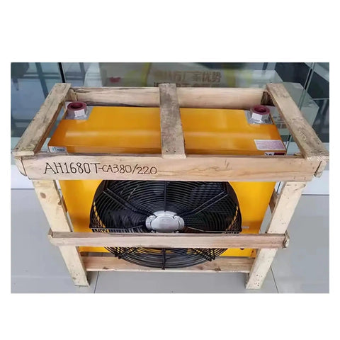 Beast Of A Heavy Duty Hydraulic Oil Cooling Radiator With 19KW Cooling Power And 300 L Per Minute Flow, industrial use, wooden crate