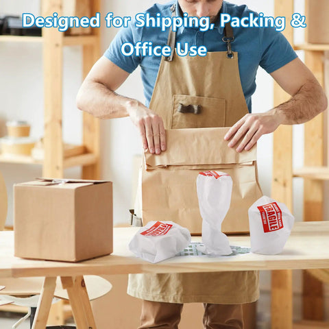 Man packing with Dish Moving Master Pack 290 Dish Packing Kit in 9 Sizes with 350 Fragile Stickers for Plates