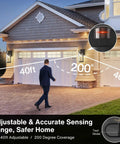 Motion Sensor Outdoor Wall Light With Three Lighting Modes For Porch And Exterior Use Black Dusk To Dawn Wall Mount Lantern Style Lighting For House Garage And Entryway Bulb Not Included illustration