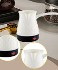 Portable 500ml Turkish Style Coffee Pot Water Kettle With 600W Fast Heating And Easy Clean Design in kitchen setting
