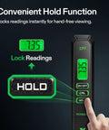 Digital pH Meter With 0.01 Accuracy Pen Tester For Water And Hydroponics, Auto Temperature Compensation, Easy Hold Function, Ultra-Sensitive Electrode, Dialed-In Readings For Precise, Consistent pH Checks, hand pressing hold button