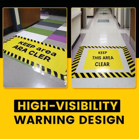 Built Tough Industrial Caution Tape For Warehouse Floors That Crush Resists Forklifts And Waterproof Construction While Delivering Long Haul Safety Strips For Factories And Parking Lots Daily in high visibility yellow with black stripes marking clear areas.