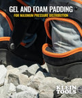 Heavy Duty Hinged Knee Pads With Gel Foam Cushioning for All Day Comfort and Stability on rocky surface