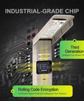 Close-up of Wireless Universal Garage Door Opener Keypad for Chamberlain LiftMaster Sears Craftsman 940EV P2 Compatible