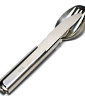 Hungarian Army Cutlery Set 4 Pieces Military Issue Camping Utensils Kit With 5 In 1 Detachable Fork Spoon Knife Can Bottle Opener