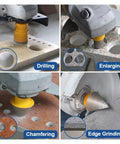 Awesome Heavy Duty 8 Piece Diamond Hole Saw Kit For Tile Marble Brick With Aluminum Case And Adapter So You Can Drilling Like A Pro, diamond bit on stone