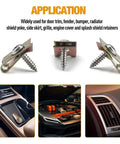 Must Have Auto Interior Fasteners Kit For 100Pcs Car U Clips Nuts 6 8 10 12 Size Assortment With Stainless Steel Screws