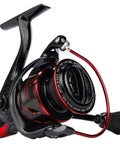 Sharky III 3000 Spinning Fishing Reel For Saltwater And Freshwater, Ultra Lightweight Graphite Body, side view with spool details