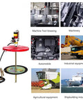 Heavy Duty Air Operated Grease Pump For 55 Gallon Drums With Universal Drum Cap and Extra Long High Pressure Hose