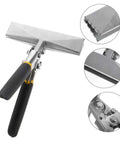 6 Inch Manual Sheet Metal Bender Duckbill Pliers for Bending and Shaping with ergonomic handle and chrome vanadium steel construction.