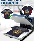 Tshirt Ruler Guide For Cricut Heat Press Game Changer Shirt Alignment Tool For Vinyl Center Your Design DTF Template Sublimation Accessory