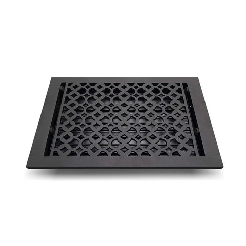 Durable Cast Aluminum Floor Register 8 By 12 Inches for floors walls and ceilings built to last handcrafted finish indoor use