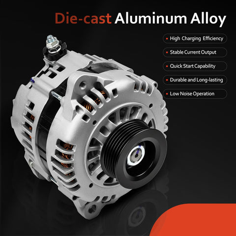 Alternator For Nissan Murano 3.5L 2003 2007 And Maxima 3.5L 2002 2003 3.0 1995 2000 Infiniti I35 I30 3.5 3.0 Direct Fit OE Replacement