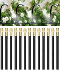 Brass Misting Nozzles For Five Sixteenth Inch Drip Irrigation Tubing 360 Degree Adjustable Rotating Sprayers Fifteen Pack
