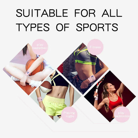 2 Pack Adjustable Wrist Brace For Sports Pain Relief And Injury Recovery, Reversible Left Or Right Hand Support shown in sports scenes
