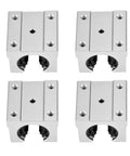 Beefy 8 Pack Aluminum Slide Block Set For 20mm SBR20 Linear Guide Rail Bearings And Slide Blocks For CNC Machines Router Mills And DIY Projects High Precision Aluminum Alloy top view