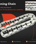 3 Piece Timing Chain Kit With Sprocket For Ford Ranger 1999 To 2008 Taurus 1999 To 2006 2007 Windstar 1999 To 2000 Mazda Timing Chain
