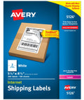 Dead On Half Sheet Printable Shipping Labels With True Block Coverage To Hide Old Ink Smoothly Laser Ready white labels on cardboard box