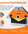 Powerful Welding Magnets Set 2 Pieces For 45 90 135 Degree Angles Heavy Duty Magnetic Positioning Tools with premium galvanized steel.