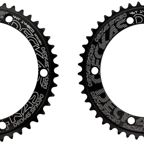 144 BCD Single Speed Chainring For 7 8 9 10 11 12 Speed Bikes, 7075 Aluminum Alloy, 44T, 46T, Anodized Black, Shimano SRAM fit