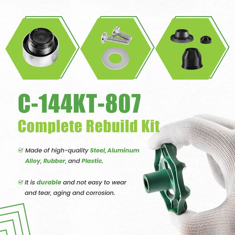 Wall Hydrant Complete Service Kit For C 144 And C 244 Series To Repair Anti Siphon Freezeless Faucets With Replaceable Parts Only