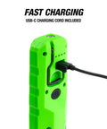 Workhorse 7 Inch Dual Mode LED Work Light With Magnetic Base And 360 Degree Hook Hands Free Underhood Beam USB charging