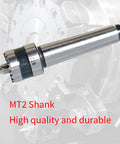 MT2 Wood Lathe Crown Drive Center With 1 Inch Crown Teeth Live Center For Precision Turning Morse Taper 2 Shank