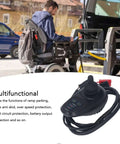All Aluminum Electric Wheelchair Joystick Controller 18V To 30V Brushed Motor Separate Type with user in mobility setting