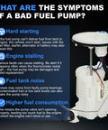 Toyota Camry Solara Fuel Pump Assembly Electric 2008 2009 2010 2011 2.4L And 2.5L Four Cylinder Engines, product diagram.
