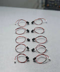 Dope IR Break Beam Sensor Module Kit With 3mm Photoelectric Emitter And Detector, 5-piece set, cables visible on a table