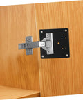 Six Pack Cupboard Hinge Repair Plates Kit For Quick Install Quiet Kitchen Cabinet Door Fix Secure And Stylish