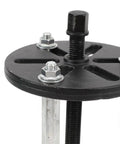 Heavy Duty Professional Carbon Steel Bearing Puller Kit Features 3 Jaw Gear Puller Set Designed For Your Auto Repair Job Plus Machinery Maintenance Fully Adjustable Jaws Knock Out Stuck Parts Super Strong So You Fix Your Ride Safely, black puller head with center screw