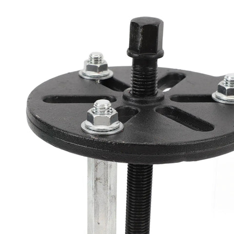 Heavy Duty Professional Carbon Steel Bearing Puller Kit Features 3 Jaw Gear Puller Set Designed For Your Auto Repair Job Plus Machinery Maintenance Fully Adjustable Jaws Knock Out Stuck Parts Super Strong So You Fix Your Ride Safely, black puller head with center screw