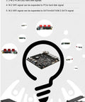 12th Gen Intel N150 Mini PC Barebone Desktop With DDR5 RAM and expansion options for M.2 and SATA connections.
