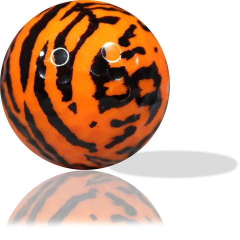 Tiger Print Novelty Golf Balls 12 Pack With Full Wrap Tiger Design Color Balls For Gifts, Tournaments, League Events And Collectors