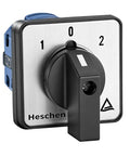 Universal Rotary Cam Selector Changeover Switch SZW26 20 D2022 660V 20A On Off On 3 Position 2 Phase 8 Terminals CE panel mount
