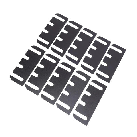Door Hinge Shims PVC Construction Quick Fix For Door Alignment Fits Standard Hinges Indoor Use Easy Install And Adjustable Shims