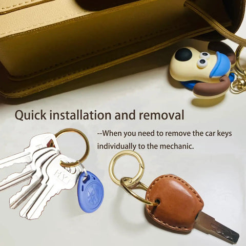 16 Pack Gold Metal Spring O Ring Carabiner Set Four Sizes With Quick Release Keychain Clips For Keys Bags Dog Tags Paracord Lanyards And DIY Repairs All In One Heavy Duty Gear, gold ring on keychain