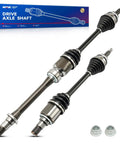 Front CV Axle Shaft Assembly Fits Toyota Camry 2002-2009, Highlander 2001-2007, Solara 2004-2006 And 2007-2008 Manual, OEM Style Replacement CV Axles 66-5245 66-5247, 2 shafts