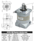 Built Like A Tank Pro Grade Planetary Gearbox Reducer Splf90 Lma Ip54 Sealed For Nema36 90St 750W Servo Motor With 19Mm Shaft and dimensions
