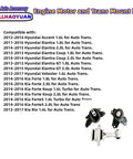 Silent Ride Upgrade Rock Solid Bulletproof Vibration Swap Engine Motor Transmission Mount Set Direct Bolt On Replacement For 2011 2017 Hyundai Kia 1.6 1.8 2.0 Liter Automatic Models, vehicle compatibility list