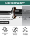 Built Like A Tank 20 Piece 1/4-20 X 3 Inch Flat Socket Head Cap Screws And Barrel Nuts Kit showing panel fastening and corrosion-resistant features.