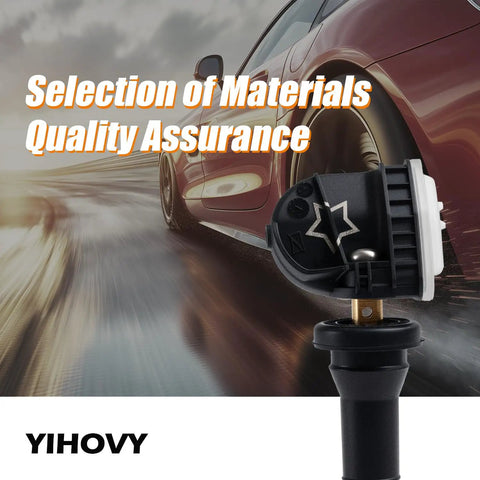 Preprogrammed TPMS Sensor Tire Pressure Monitoring System Replaces 13598771 close-up view with quality assurance features.