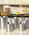 Stainless Steel Measuring Cup With Handle Upgraded 3 In 1 Cup ML Ounce Scale 16 Ounces Half Liter Two Cup Capacity