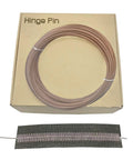 Hinge Pins For U2 And U3 Conveyor Belts Nylon Coated Locking Pins With 2.3 Millimeter Wire Diameter And 304 Stainless Steel Core 30 Meter By 100 Foot Coil Industrial Grade Corrosion Resistant Fasteners In Brown