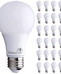 24 Pack A19 LED Light Bulbs 9W Non Dimmable, 60W Equivalent, 4000K Cool White, E26 Base, Energy Saving, Home Decor Lighting