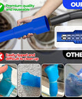 Two Piece Dryer Vent Cleaner Kit With Lint Vacuum Attachment And Flexible Dryer Lint Brush shown with quality comparison